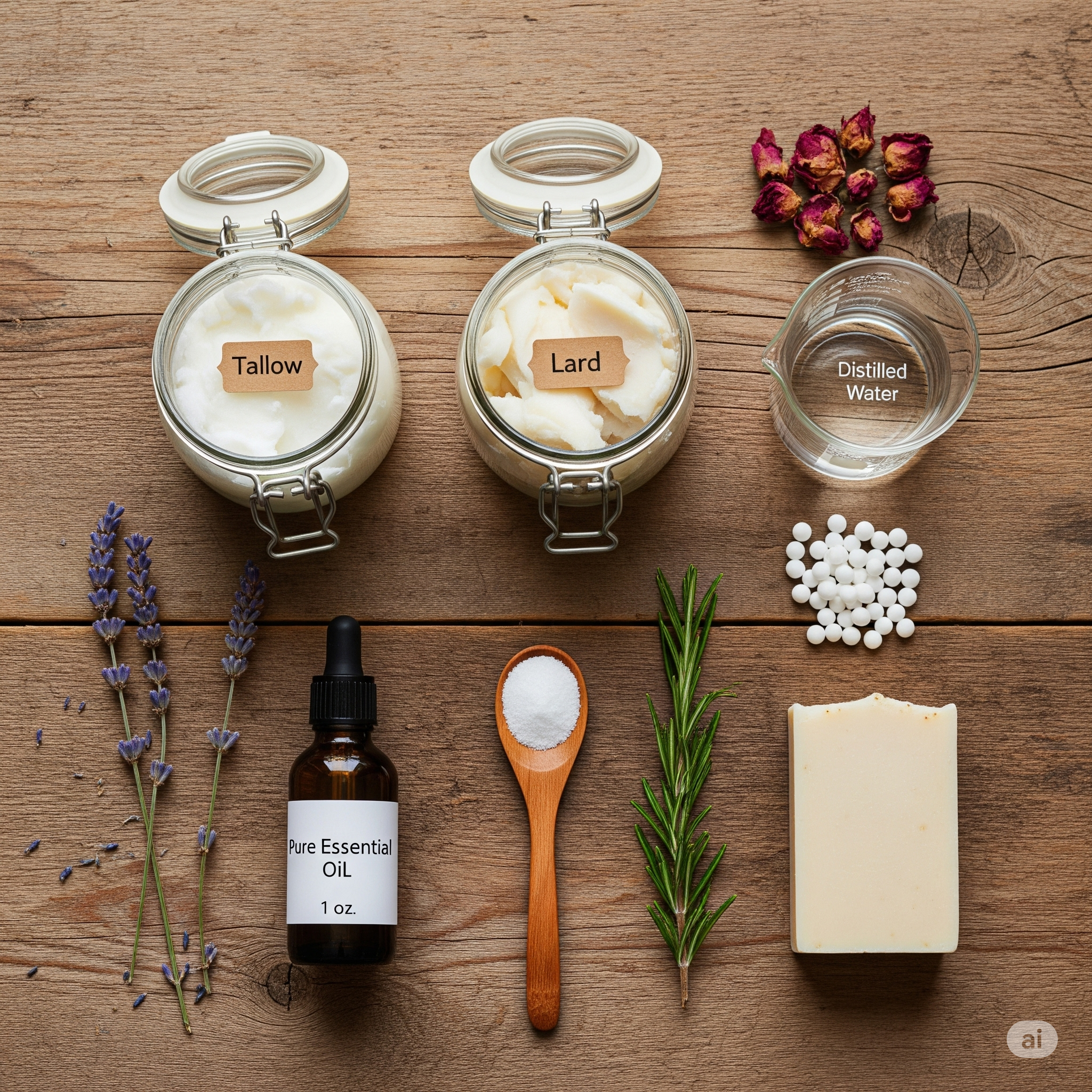 Suiwer, Natuurlike Bestanddele